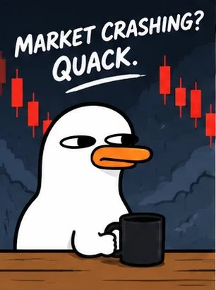 Market crashing? Quack.